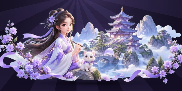 江山美景画